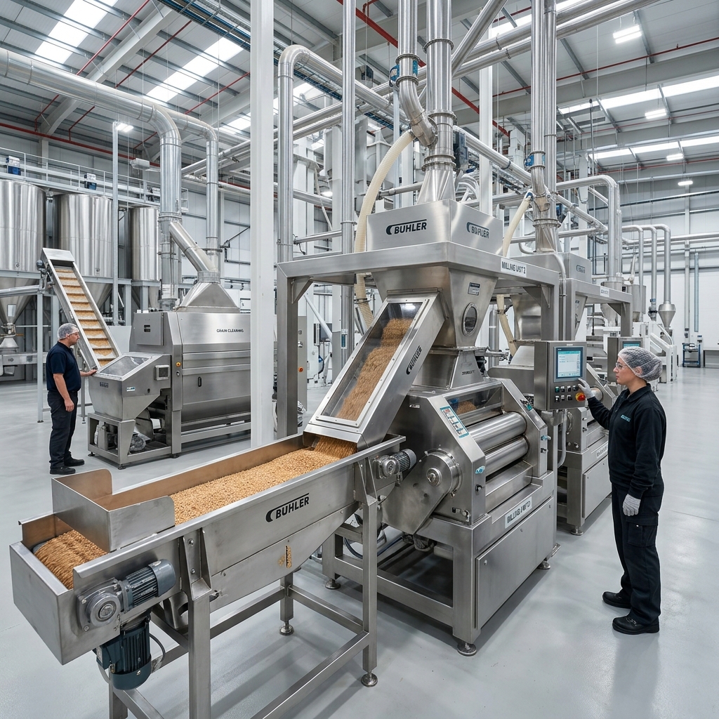 Agriculture milling processing facility